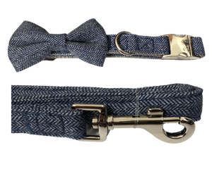 Twill Cloth Collar and Leash Set